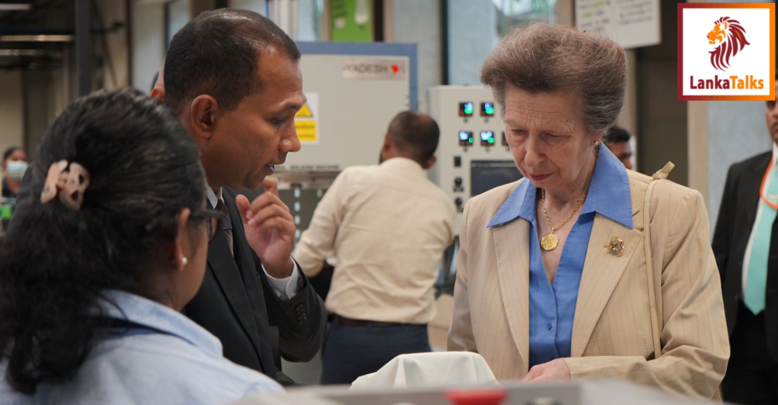 HRH Princess Anne visits MAS Holdings as the first stop on her Official Visit to Sri Lanka